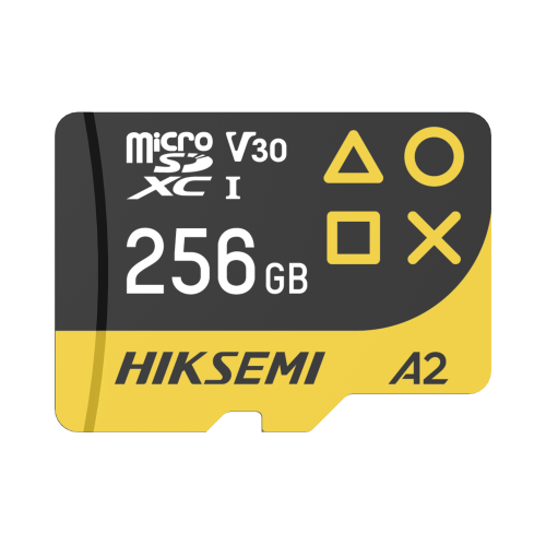 HIKSEMI by HIKVISION HS-TF-G3/256G Memoria Micro SD, Enfocado para Consolas de Videojuegos (Gaming), 256 GB, Lectura 200 MB/s, Escritura 150 MB/s