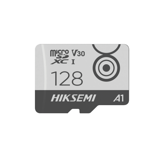 HIKSEMI by HIKVISION HS-TF-M1/128G Memoria MicroSD, Clase 10 de 128 GB, Especializada Para Videovigilancia Movil (Uso 24/7), Soporta Altas Temperaturas, 95 MB/s Lectura, 55 MB/s Escritura