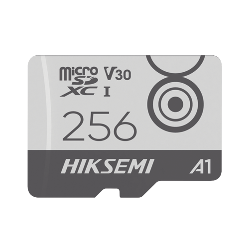 HIKSEMI by HIKVISION HS-TF-M1/256G Memoria MicroSD, Clase 10 de 256 GB, Especializada Para Videovigilancia Movil (Uso 24/7), Soporta Altas Temperaturas, 95 MB/s Lectura, 55 MB/s Escritura