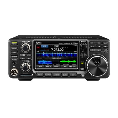 ICOM IC-7300/02 RADIO BASE HF EN BANDA DE 50MHz, 100W, EN MODOS DE OPERACION SSB, CW, RTTY, AM, FM