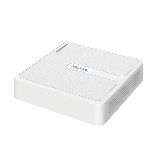 HiLook by HIKVISION NVR-104H-D/4P(D) NVR 4 Megapixel (Compatibles con Cámaras AcuSense), 4 Canales IP, 4 Puertos PoE+, 1 Bahía de Disco Duro, Salida en Full HD