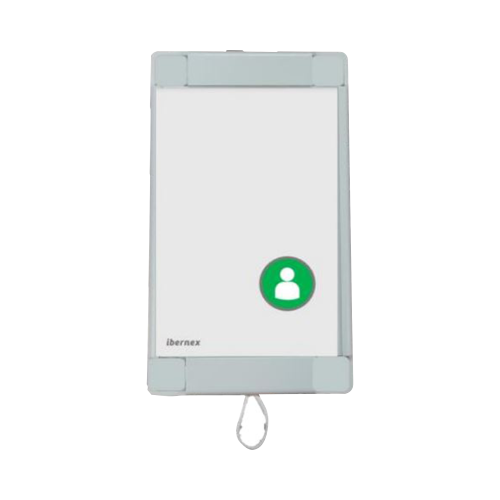 IBERNEX NX0117/C Modulo Asistencial para Baño con tirador y Botón cancelador Iluminado, IP65, Bus RS485, Compatible con NX0019/B, NX0015 Y NX1021