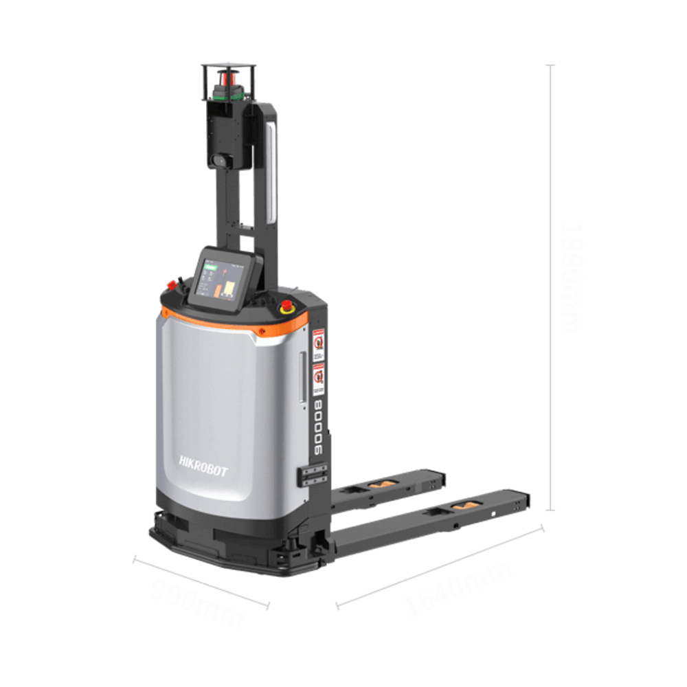 ROBOT MÓVIL MONTACARGAS HIKROBOT MRF3-3000-HI(CE) CON NAVEGACIÓN SLAM, CARGA 3000 KG Y AUTONOMÍA 8 HORAS