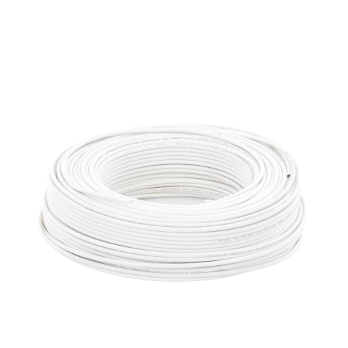 SFIRE SF-22-04-LE/100M Bobina de 100 Metros, Cable de CCA, 4 x 22 AWG, Tipo Aluminio Revestido de Cobre, Aplicaciones en Alarmas de Intrusión /Automatización