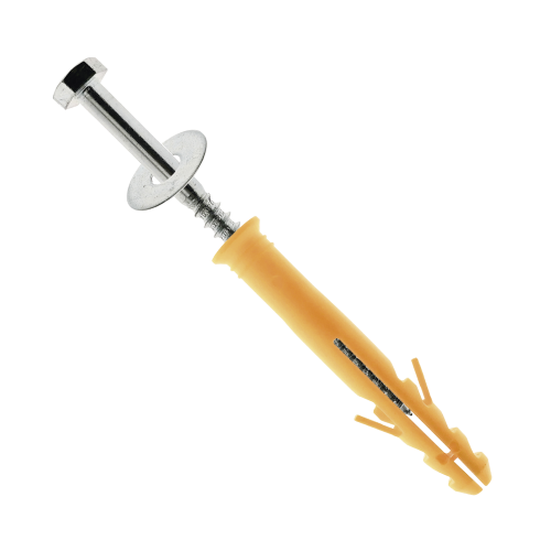 ACCESSPRO AC-4TOR Tornillo P, Tope Estacionamiento, Reductor D, Velocidad, 12 Cm, Con Arandela, Taquete D, Plastico.