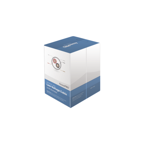 ACCESSPRO ACCESS-182 Bobina de 305 metros, con 2 cables calibre 18, FRPVC, CM, para aplicaciones en control de acceso