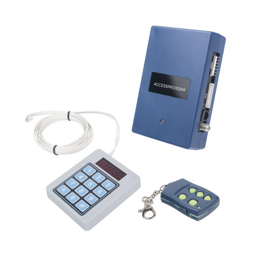 ACCESSPRO ACCESSPRO300 Receptor Inalambrico Universal Administrable por Software, Hasta 1600 controles de usuarios, compatible con Barreras y Motores de puertas