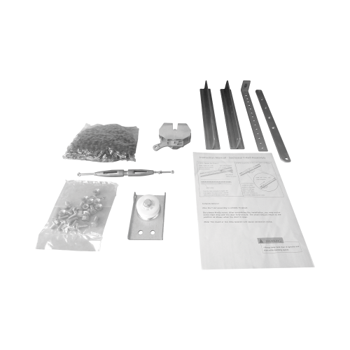 ACCESSPRO ACCESSRAILT3 Kit de Riel tipo T, 3mts, Compatible C, Motor ACCESSFORCE, FS1000APPRT, Incluye 3 secciones de riel, 2 Coples, 6 mts de cadena .