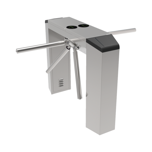 ACCESSPRO AP2002HD Torniquete Industrial en Acero Inoxidable, Bidireccional, Espacio para Lectora de Proximidad