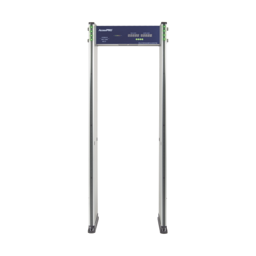ACCESSPRO APMESC6 Detector de metales de 6 zonas/ Uso en Interior/ Contador de alarmas y Personas