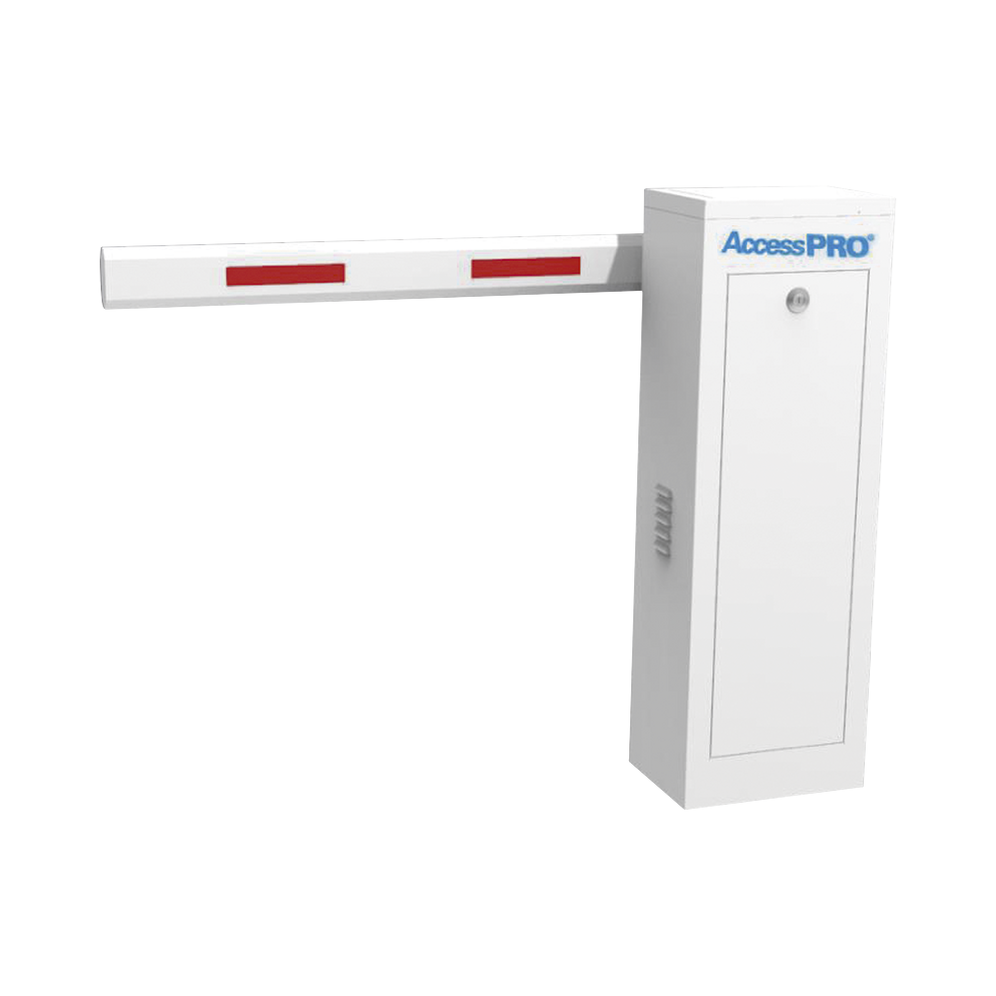 ACCESSPRO KT-XBS-6ML Kit de Barrera Vehicular Izquierda con Brazo Telescópico, Soporta brazo Telescópico de hasta 6 metros, Tiempo de Apertura 6 segundos