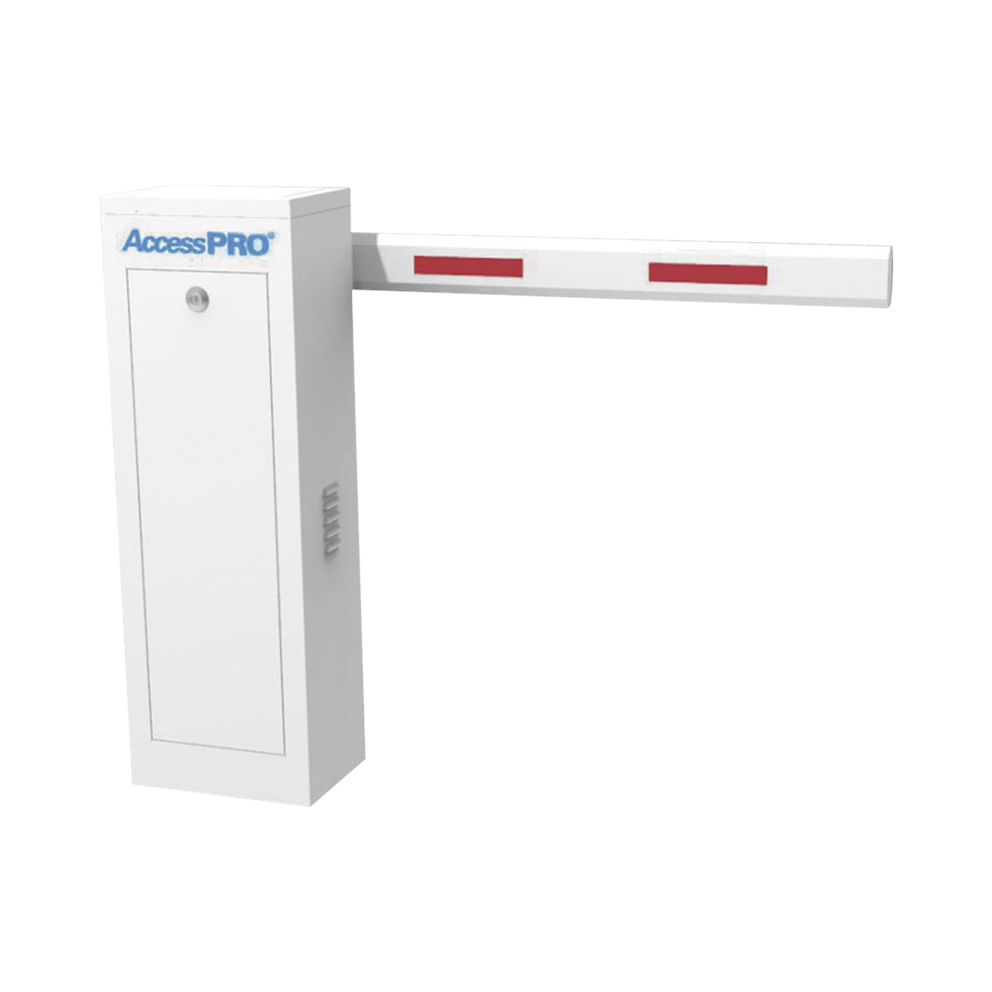 ACCESSPRO KT-XBS-6MR Kit de Barrera Vehicular Derecha con Brazo Telescópico, Soporta brazo Telescópico de hasta 6 metros, Tiempo de Apertura 6 segundos
