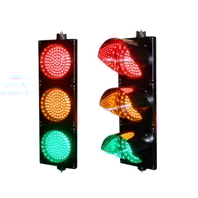 ACCESSPRO PRO-LIGHT-LEDT Semáforo, Señalización Rojo, Verde y Amarillo, Diametro 200mm, LED, 110vca.