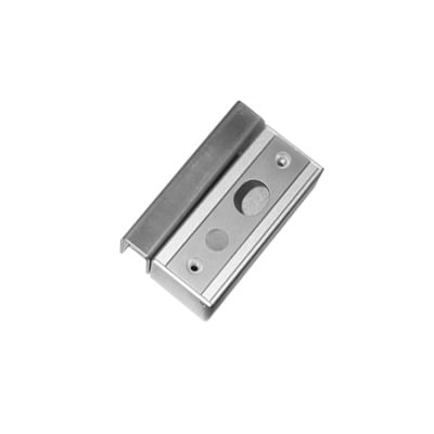 ACCESSPRO PROBEB-700 Contrachapa para puerta de vidrio utilizada con cerraduras de perno PROEB700A y PROEB700C