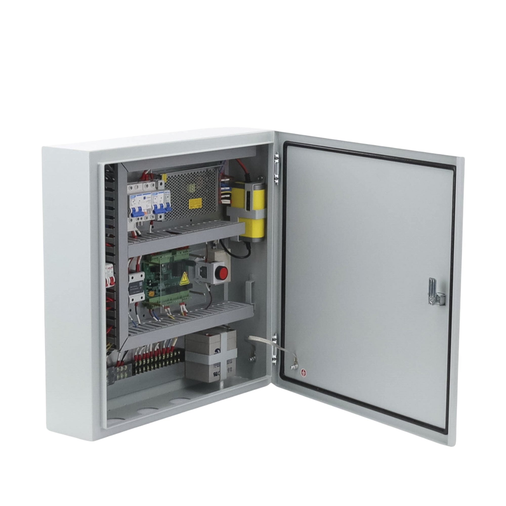 ACCESSPRO XB-4HBL-C Controlador para Bolardos Hidráulicos XB-220-HBL, Soporta Hasta 4 Bolardos Con Operación Simultanea