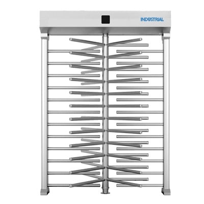 ACCESSPRO XT-100 Torniquete Sencillo, Cuerpo Completo, Interior/Exterior, Acero Inoxidable /Acabado de Lujo, Alto Tráfico