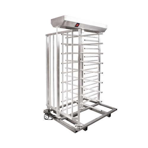 ACCESSPRO XT-100-L Torniquete Sencillo, Cuerpo Completo, 100% Acero Inoxidable, Diseño Elegante