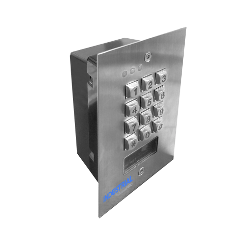 AccessPRO Industrial PROKEYPAD2V2 Teclado Exterior/Interior Antivandálico, 3 Relevadores, Salida Wiegand, 1200 Usuarios, Lector de Proximidad, Empotrable