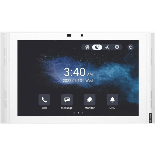 AKUVOX S567A MONITOR COLOR BLANCO DE 10″ IPS LCD, CERTIFICADO POR GOOGLE PLAY STORE, ANDROID 12 OS, WI-FI 6, POE, SIP, ENTRADAS DE ALARMA, ADMINISTRACIÓN 100 EN LA NUBE