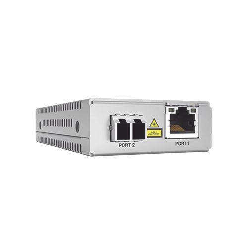 ALLIED TELESIS AT-MMC2000LX/LC-960 Convertidor de medios Mini Monomodo Version TAA (Federal), 10/100/1000T a 1000LX/LC (20KM)