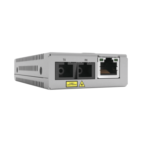 ALLIED TELESIS AT-MMC2000LX/SC-960 Convertidor de medios Gigabit, conector SC Distancia (20KM) Monomodo Versión TAA