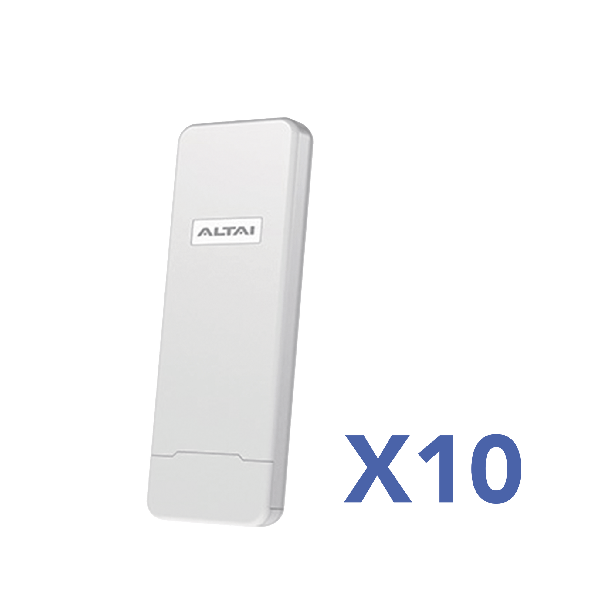 ALTAI TECHNOLOGIES KIT-10-C1N Kit de 10 Puntos de Acceso C1N Wi-Fi, PTMP en 2.4 GHz, Antena Sectorial Integrada de 70° de 10 dBi, Hasta 800 m de Cobertura, Soporta Fichas-Vouchers, Administración en Nube Gratis con INSIGHTS (Con Versión de HW 4.0 ó Superi