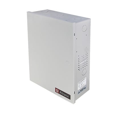 ALTRONIX AL-1012-UL-ACM 12 Vcc @ 10 A, fuente tipo control, 8 entradas a 8 salidas, aplicaciones control de acceso, alarmas, y detección de Incendio, con capacidad de batería de respaldo, Requiere baterías.