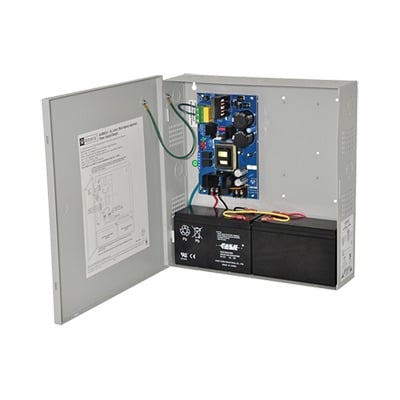 ALTRONIX AL-600-ULX 12 o 24 Vcc @ 6 A, fuente de alimentación, 1 salida, capacidad de respaldo, requiere batería
