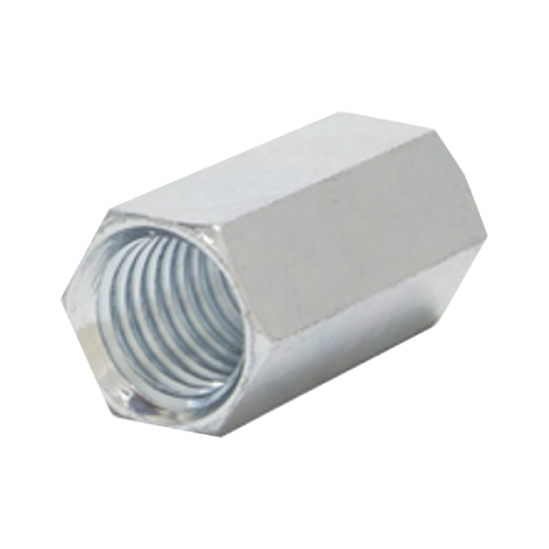 ANCLO ANC-CH1478 Cople hexagonal roscado cuerda maquina galvanizado de 6.5 mm (1/4″)