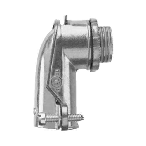 ANCLO ANC-FXC-34 Conector curvo para tubo flexible 3/4″ (19 mm)