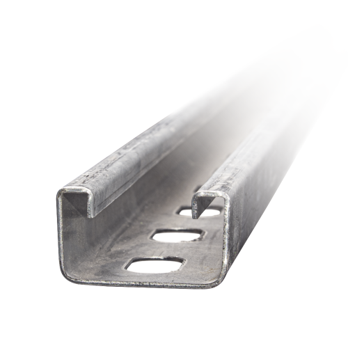 ANCLO ANC-UOR-4X2 Unicanal Perforado 4 X 2 cm X 3 m, Calibre 12, Galv. Electrolítico.