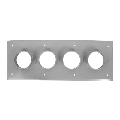 ANDREW 204-6734 Placas pasamuro con capacidad de 4 botas de 4″