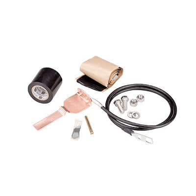 ANDREW, COMMSCOPE 223-1584 Kit de aterrizaje Estándar para cable coaxial de 1/4″, 3/8″, CNT-400, 9913. Longitud del conductor 60″.