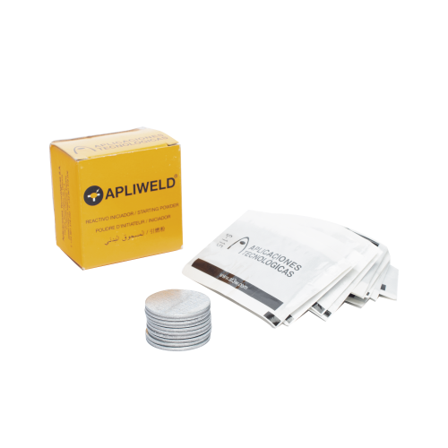 APLICACIONES TECNOLOGICAS AT012N Compuesto Iniciador de Soldadura Exotérmica. Proceso Manual con Chispero. 10 pzas.