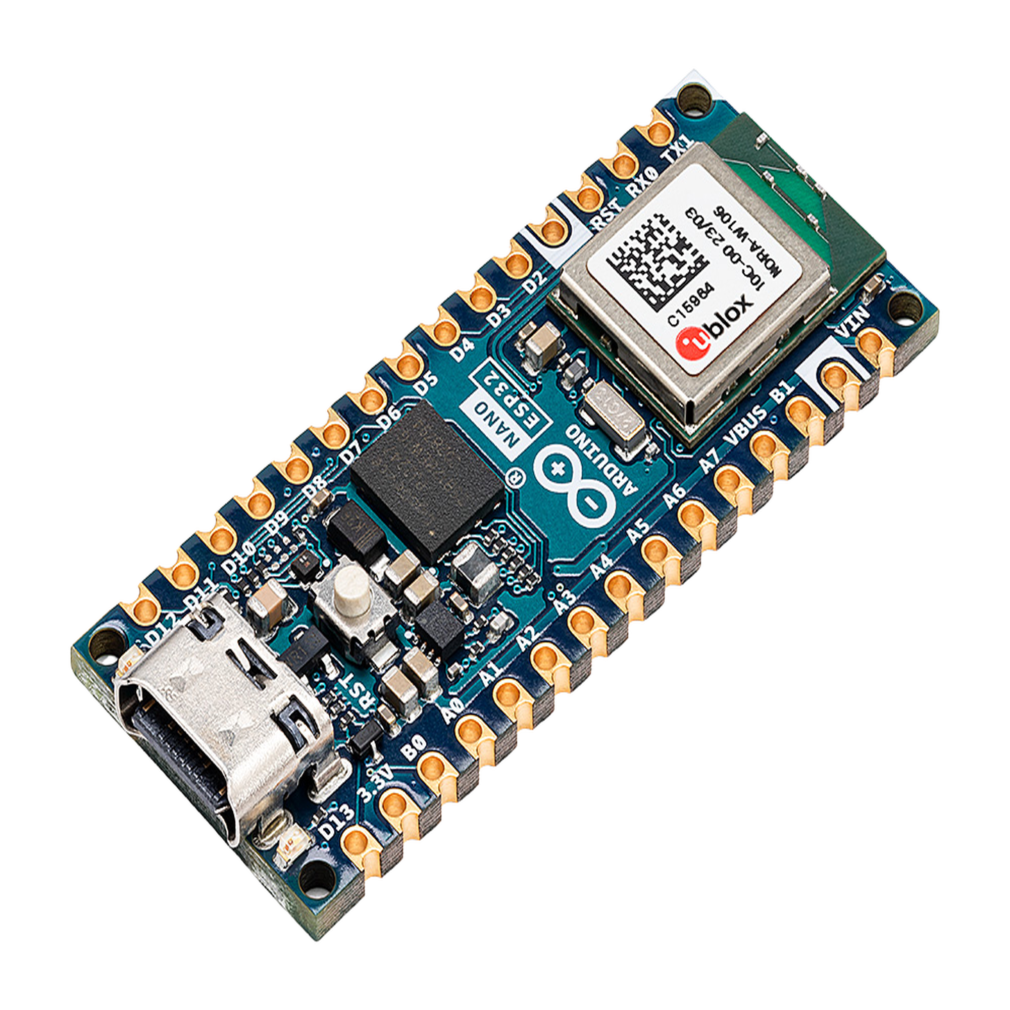 ARDUINO LLC ABX-00092 Arduino Nano ESP32 without headers