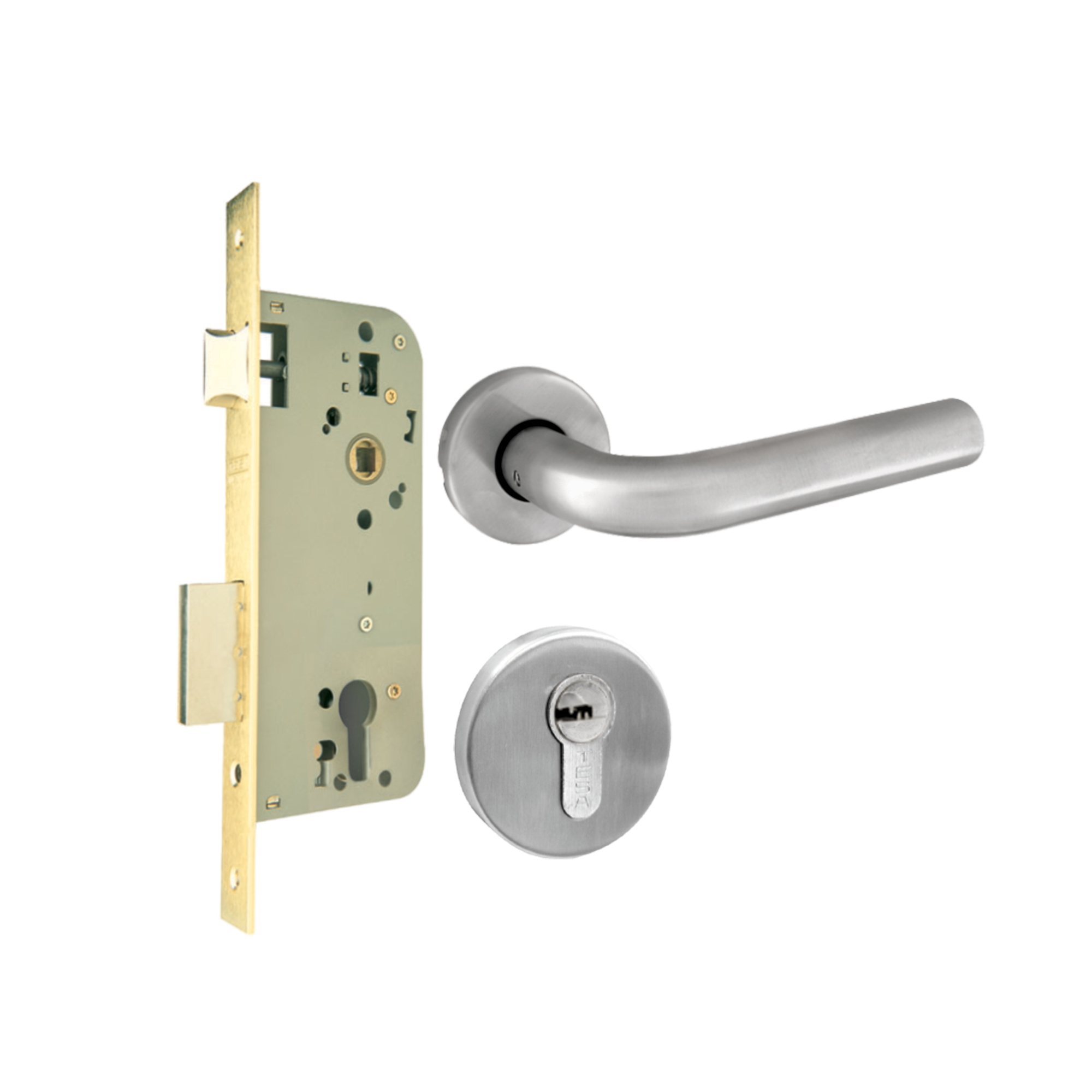 ASSA ABLOY 85208 Kit de Manija, mecanismo y cilindro mecánico