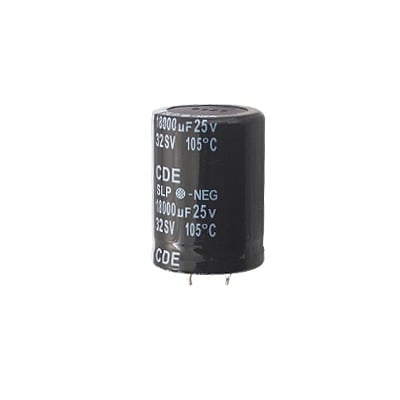 ASTRON 18000M0025V Capacitor 18000uF a 25 V. Para Fuentes Convencionales RS12A y RS20A.