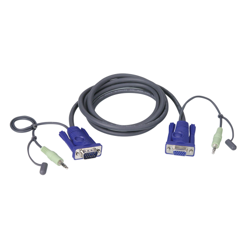 ATEN 2L2402A Cable VGA con audio de 1,8 m