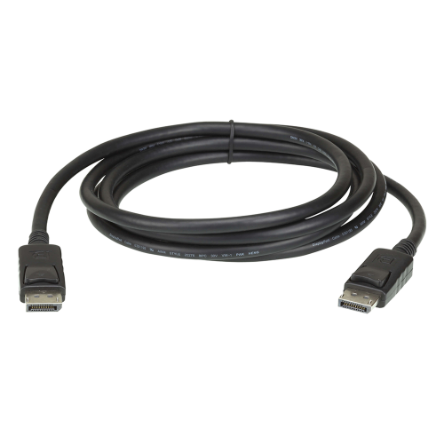 ATEN 2L7D02DP Cable DisplayPort | Longitud 2m | Alta definición | Hasta 8K | HDR Dinámico | 32 canales de audio digital | Pestañas de seguridad con botón de liberación