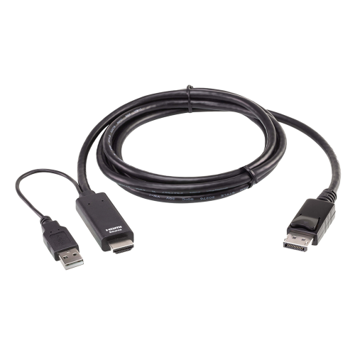 ATEN 2L7D02HDP Cable HDMI a DisplayPort True 4K de 1,8 m