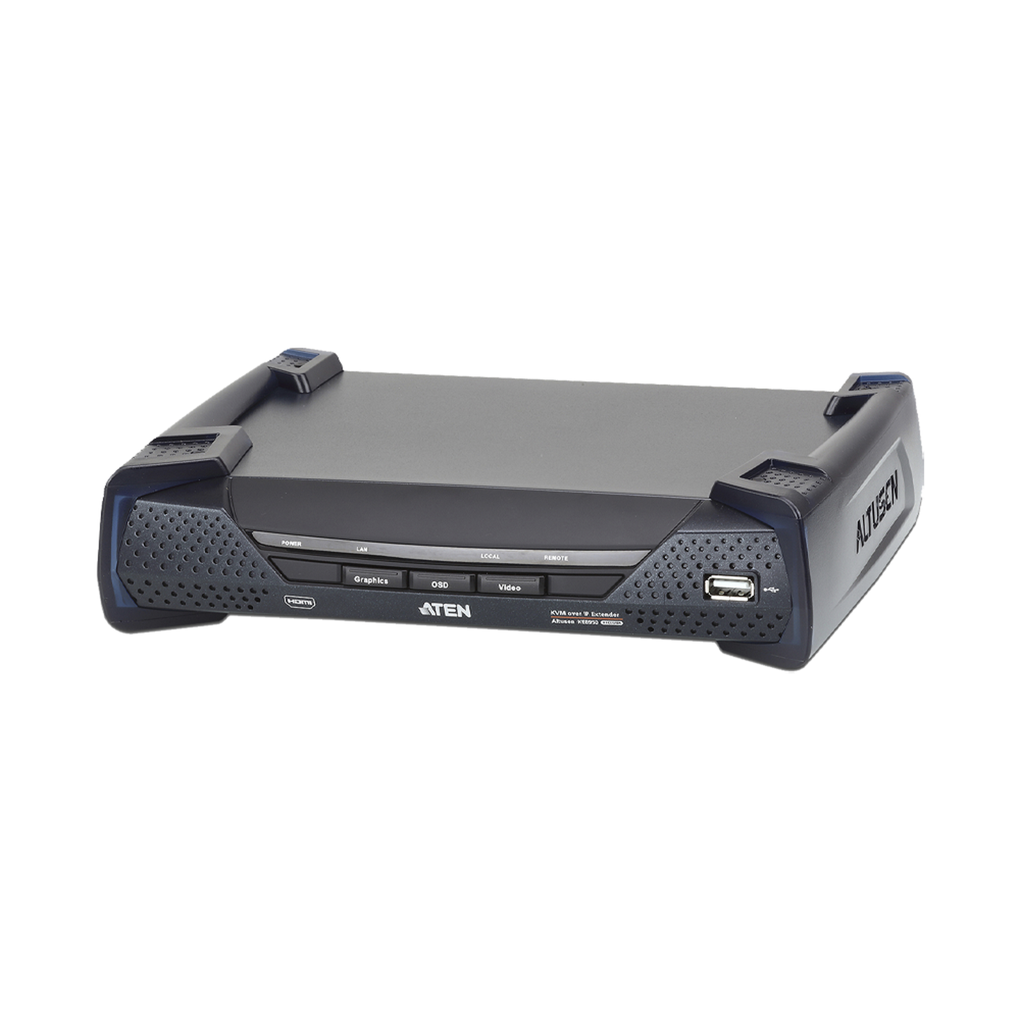 ATEN KE8950R Unidad receptora extensora 4K HDMI KVM sobre IP