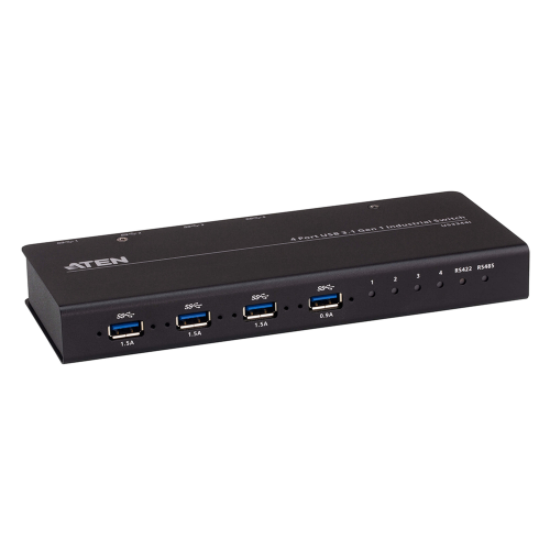 ATEN US3344I Conmutador concentrador industrial | 4 x 4 USB | 3.2 Gen 1
