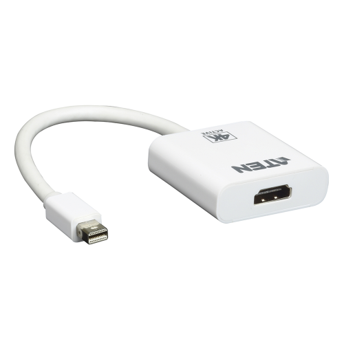 ATEN VC981 Adaptador activo de Mini DisplayPort a HDMI 4K | DisplayPort 1.2a | Compatible con audio