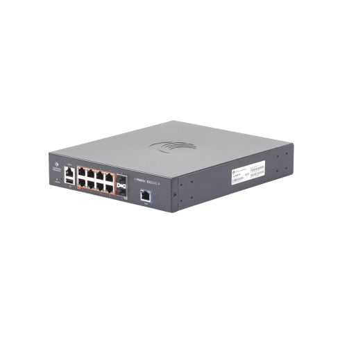 CAMBIUM NETWORKS MX-EX2010PXA-U Switch cnMatrix EX2010-P capa 3 de 10 puertos(8 PoE Gigabit 802.3af/at, 2 SFP, 1 consola, 1 MNGMT, 1 USB) administración desde la Nube (MX-EX2010PXA-U)