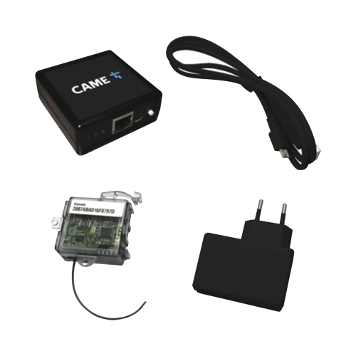 CAME 8K06SA-001 Kit CAME Connect, Para Apertura de Motores y Barreras Por Medio de APP, 3 Perfiles de Trabajo para Usuario, Propietario e Instalador