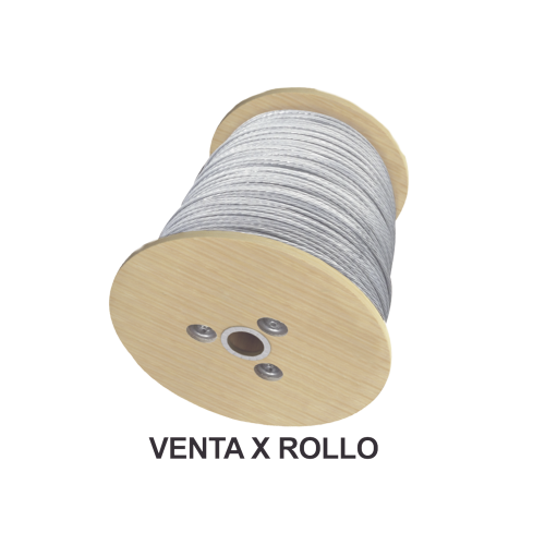 CAMESA S-RET-635CAM/1500 Cable de Retenida de 1/4″, Resistencia 2154 Kg, 7 hilos (Carrete de 1500 metros).
