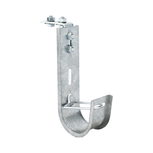 CHAROFIL CH-J51-EZ Soporte (Gancho) tipo J-Hook, hasta 28 cables Cat6, ideal para soportar cableado en los espacios de manipulación al aire, Para instalación en interior