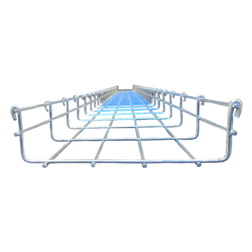 CHAROFIL ML-54-200EZ Charola Tipo Malla Línea MallaFils® 200×54 mm para hasta 154 Cables Cat6, Uso Interior con Acabado EZ, Tramo 3 m