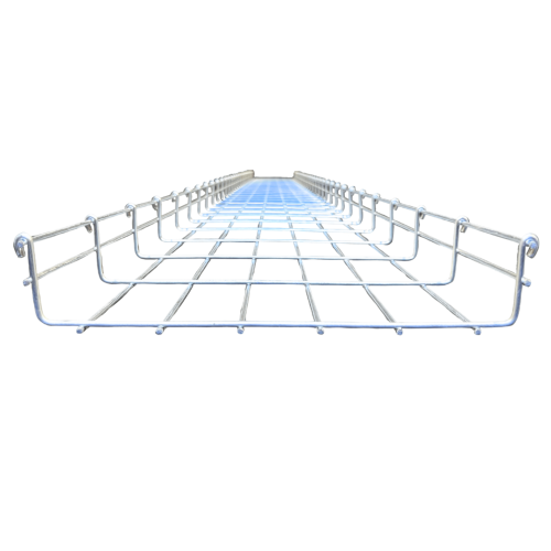 CHAROFIL ML-54-300EZ Charola Tipo Malla Línea MallaFils® 300×54 mm para hasta 232 Cables Cat6, Uso Interior con Acabado EZ, Tramo 3 m