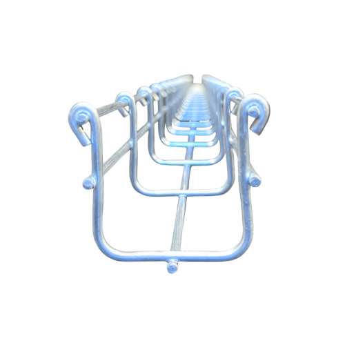 CHAROFIL ML-54-50EZ Charola Tipo Malla Línea MallaFils® 50×54 mm para hasta 38 Cables Cat6, Uso Interior con Acabado EZ, Tramo 3 m
